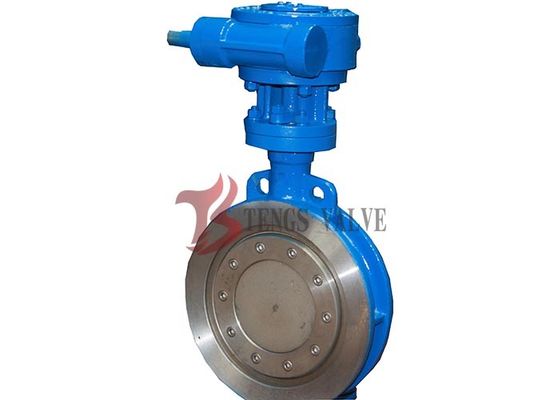 Wafer Type High Performance Butterfly Valve Seal Ring Blue Color 2 - 60 Inch