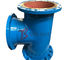 Blue T Type Strainer , Industrial Fabricated Strainers Weld Body With WN Flange